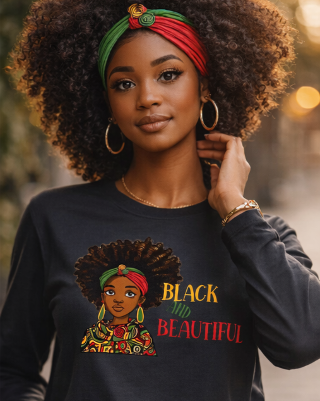 Black and Beautiful Tee