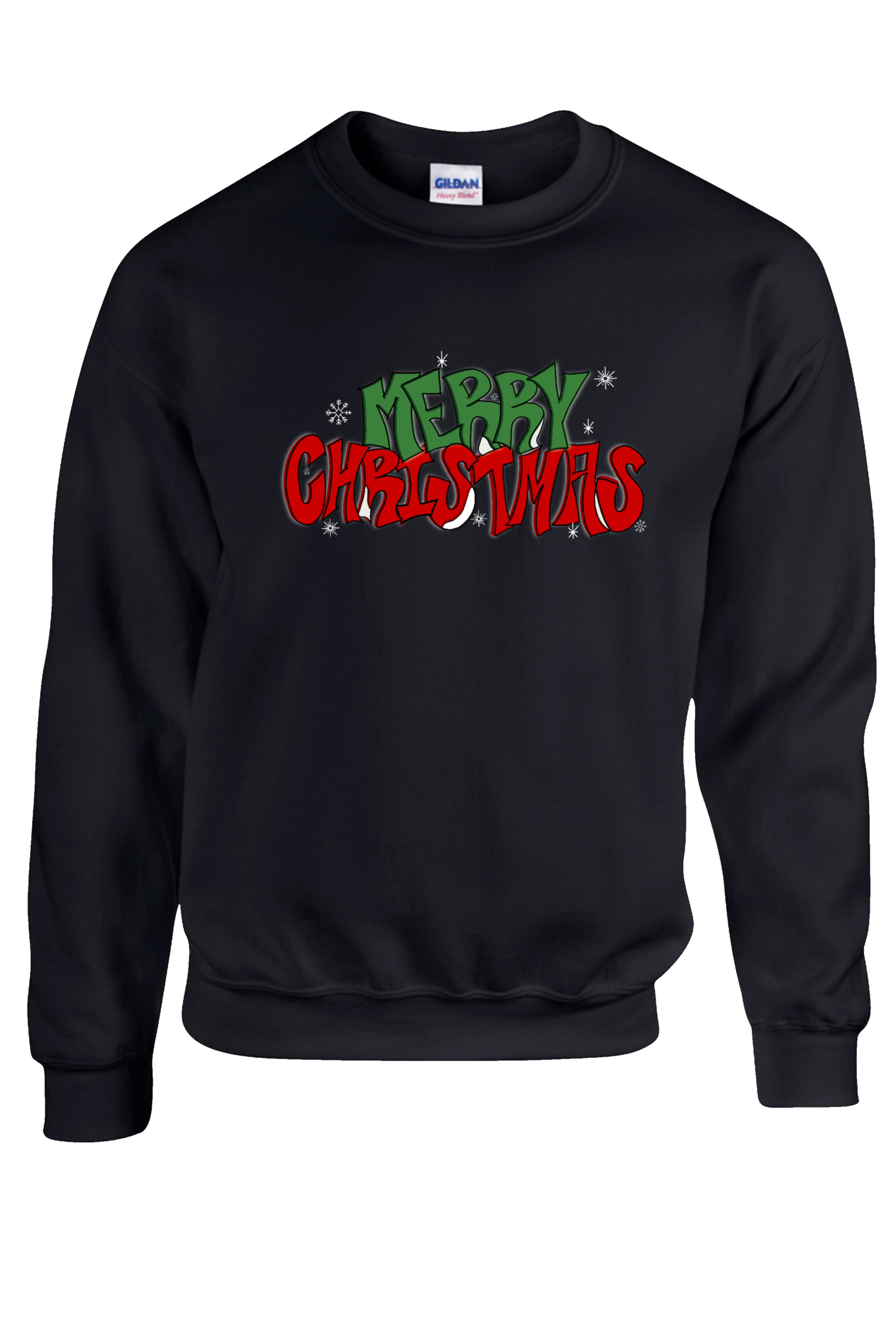 Merry Christmas Graffiti Sweater