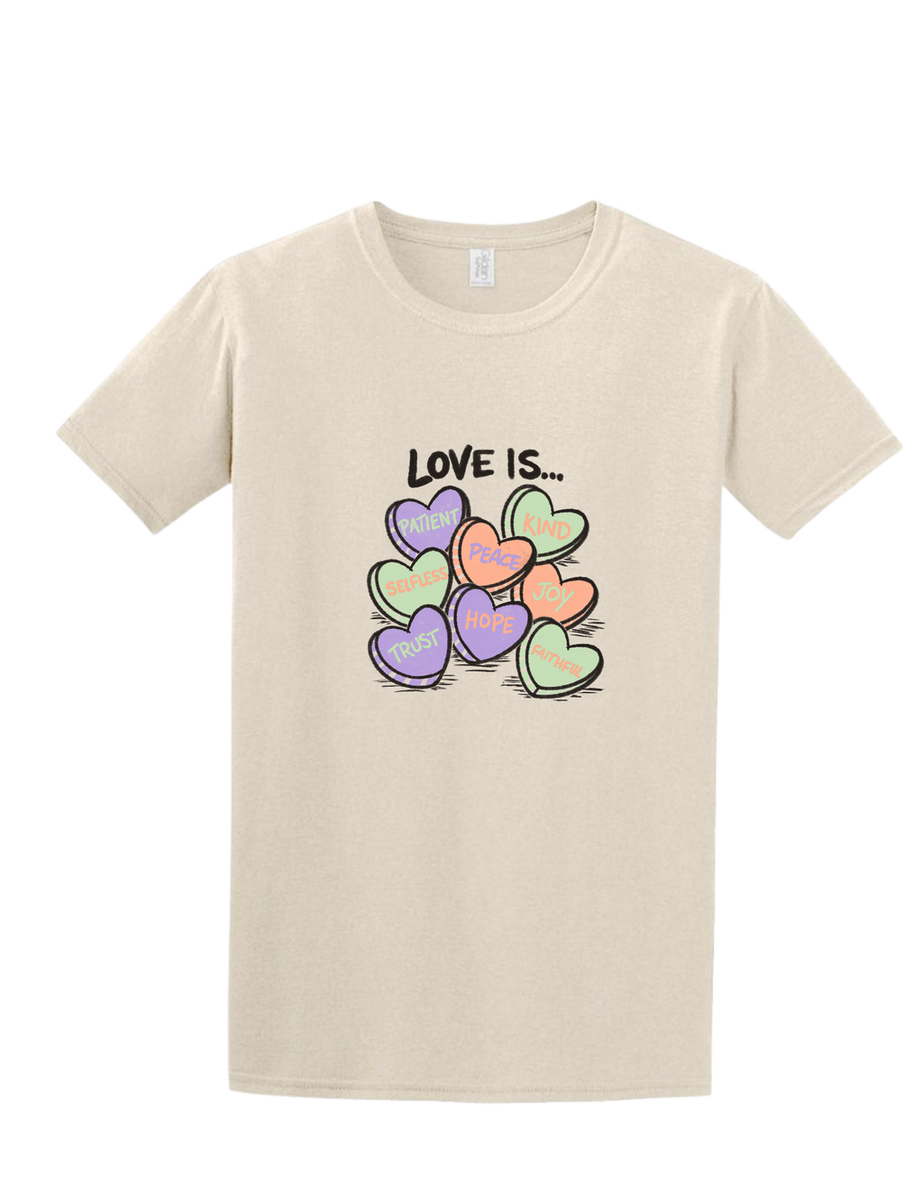 LOVE IS…Valentine’s Day Graphic T-Shirt
